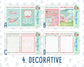 Kit 0211- 7x9 Daily Duo - Spring Chores - March - Planner