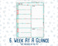 Kit 0211- 7x9 Daily Duo - Spring Chores - March - Planner