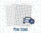 Car Repair - Car Maintenance - Vehicle Service- Doodle Icon-Sticker