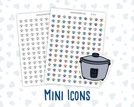 Pressure Cooker - Slow Cooking - Multicooker - Doodle Icon-Sticker