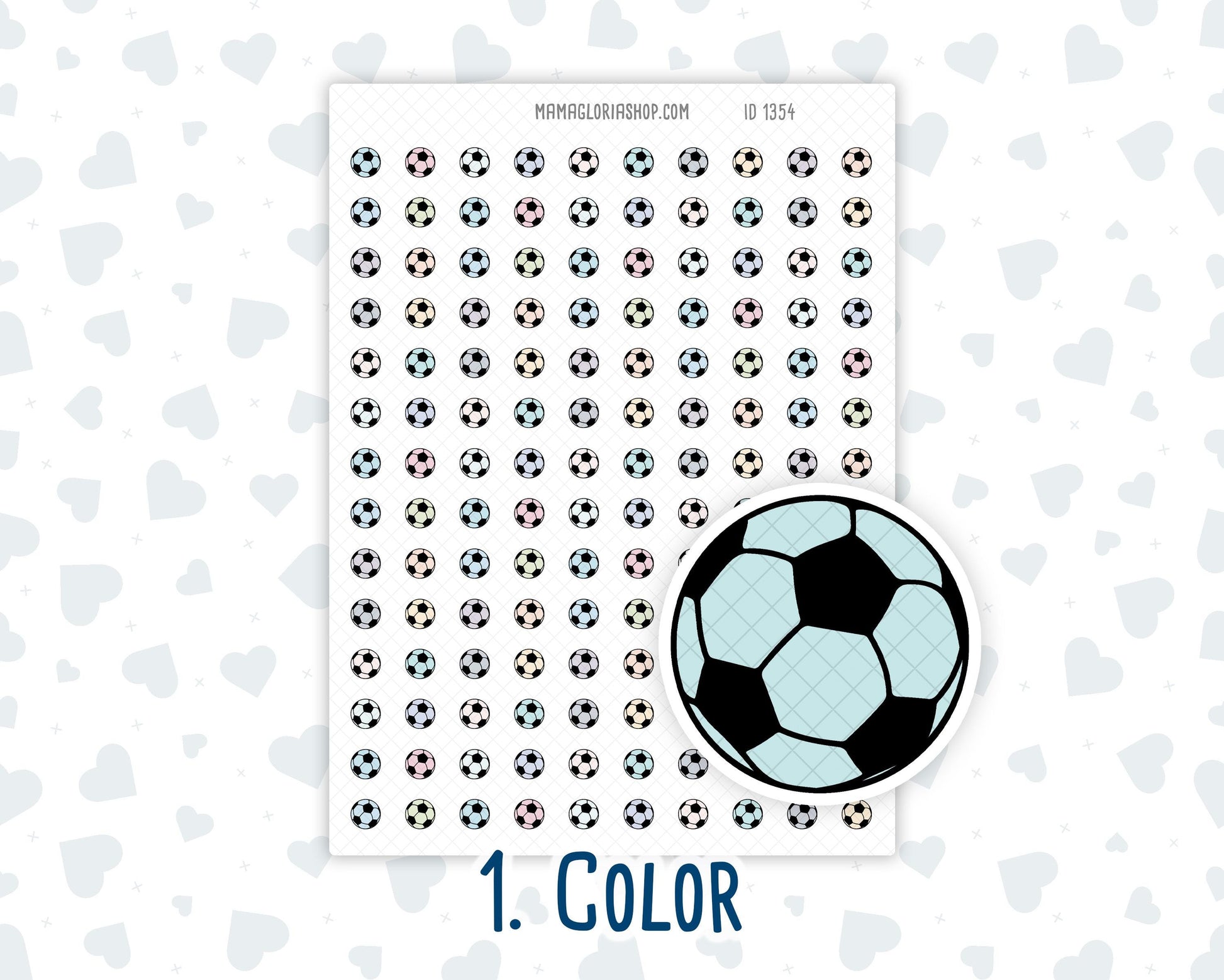 Soccer Ball - Football - Soccer Game - Doodle Icon-Sticker