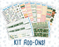 Kit 0208 Add Ons - Shamrock Lane - March- Planner Stickers - Kit