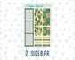 Kit 0208- 7x9 - Monthly - Shamrock Lane - March - For EC Planners