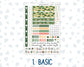 Kit 0208 Hobonichi Weeks – Weekly Kit - Shamrock Lane- March