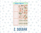 Kit 0209- 7x9 - Monthly - Forest Friends - March - For EC Planners