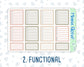 Kit 0209 -7x9 - Forest Friends- Weekly Kit For EC Horizontal Planners - March