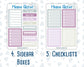 Kit 0210 Add Ons - Paris Dream - March- Planner Stickers - Kit