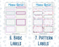 Kit 0210 Add Ons - Paris Dream - March- Planner Stickers - Kit