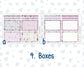 Kit 0210- 7x9 Plum Paper Daily - Paris Dream - Planner - March