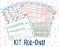 Kit 0211 Add Ons - Spring Chores - March- Planner Stickers - Kit