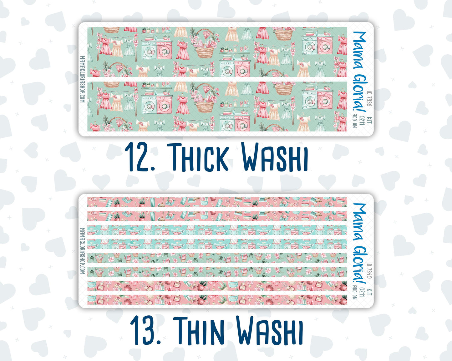 Kit 0211 Add Ons - Spring Chores - March- Planner Stickers - Kit