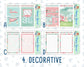 Kit 0211- A5 Daily Duo - Spring Chores - March -Planner