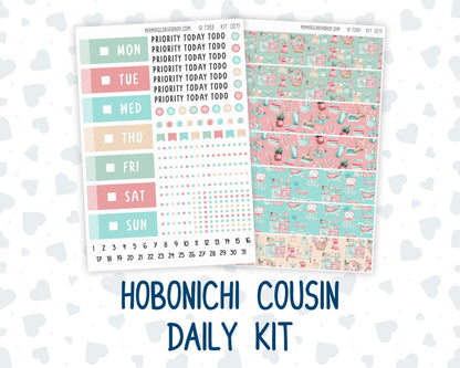 Kit 0211 - Hobonichi Cousin – Daily Kit - Spring Chores - March