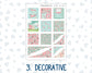 Kit 0211 - Hobonichi Cousin – Weekly Kit – 1.3” Wide Columns - Spring Chores - March