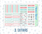 Kit 0211 - 7x9 - Spring Chores - Weekly Kit For EC Horizontal Planners - March