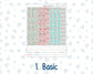 Kit 0211 A5 Plum Paper Daily - Spring Chores - Planner -March