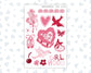 Kit 0205- Clipart - Dancer's Heart - For Planners - Journals - February