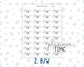 Planner Time - Text Stickers For Planners - Handwritten