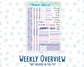 Kit 0213- 7x9 Daily Duo - Provence - April - Planner