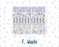 Kit 0213 Laurel Denise Standard Size – Weekly - Vertical Layout - Provence - April