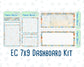 Kit 0215- 7x9 - Easter Morning- April- Notes Pages - Dashboard Kit - Productivity Page