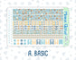 Kit 0215 -7x9 - Easter Morning - Weekly Kit For EC Horizontal Planners - April