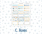 EC 8.5x11 Monthly - Kit 0215- Easter Morning- April- For Erin Condren Planners