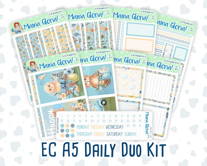 Kit 0215- A5 Daily Duo - Easter Morning -April -Planner