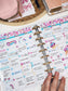 Kit 0262 - HP Classic - Monthly Kit - April - Spring Puffs - For Classic Happy Planner