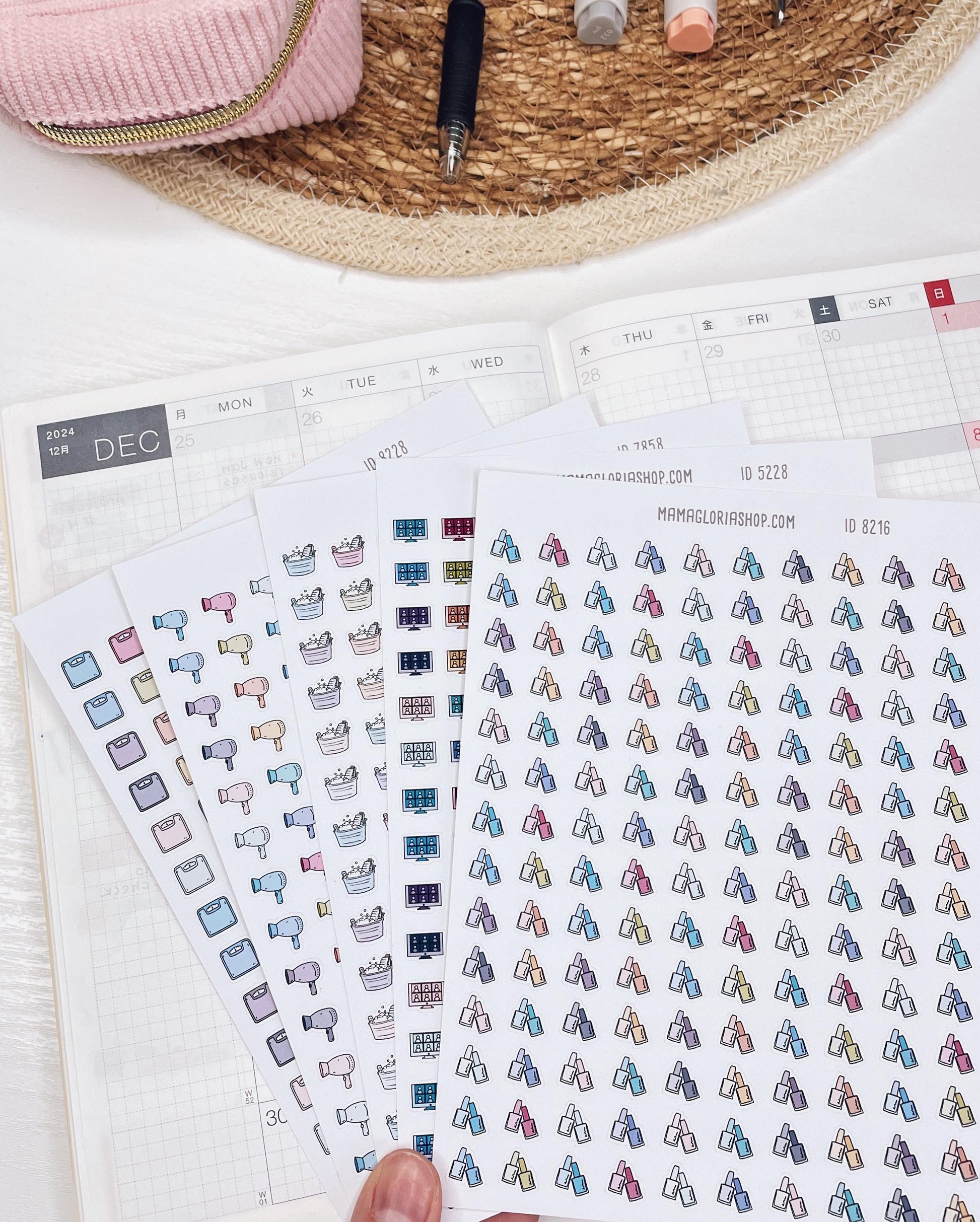 Sober - No Alcohol - Alcohol Free - No Drinking - Planner Icon Sticker