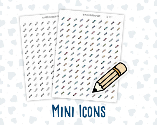 Pencil - Writing Tools - Study - Doodle Icon-Sticker