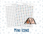 Camping Tent - Outdoor Adventure - Doodle Icon-Sticker