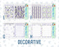 Kit 0213- 7x9 Daily Duo - Provence - April - Planner