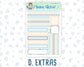 Kit 0215- 7x9 Daily Duo - Easter Morning- April - Planner