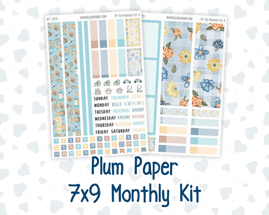 Kit 0215 Plum Paper 7x9 – Monthly - Easter Morning- April