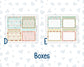 Kit 0214 A5 Plum Paper Daily - Rooted In Spring- Planner -April