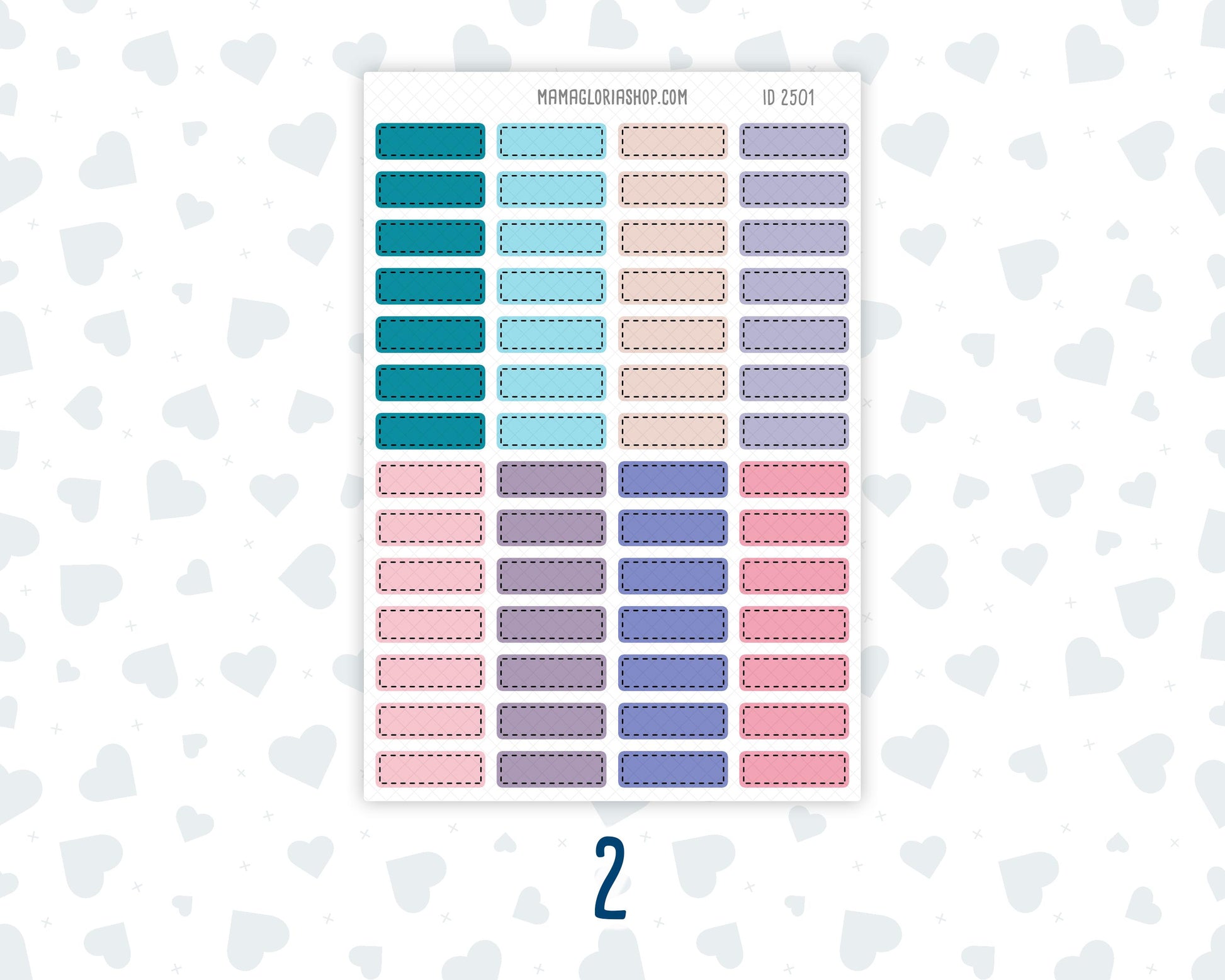 Color Pop 1 Inch Labels Sticker Sheet | Functional Planner Labels | Weekly Planner Stickers | Small Box Stickers