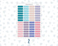 Color Pop 1 Inch Labels Sticker Sheet | Functional Planner Labels | Weekly Planner Stickers | Small Box Stickers