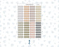 Wild Sage & Muted Slate 1 Inch Labels Sticker Sheet | Functional Planner Labels | Weekly Planner Stickers | Small Box Stickers