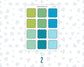 Color Pop 1.3 Inch Scalloped Boxes Sticker Sheet | Functional Planner Stickers | Weekly Planner Boxes