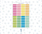 Color Pop 1 Inch Labels Sticker Sheet | Functional Planner Labels | Weekly Planner Stickers | Small Box Stickers