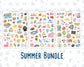 Holiday Planner Stickers Bundle | Monthly Seasonal Sticker Sheets for Planners, Journals & Calendars