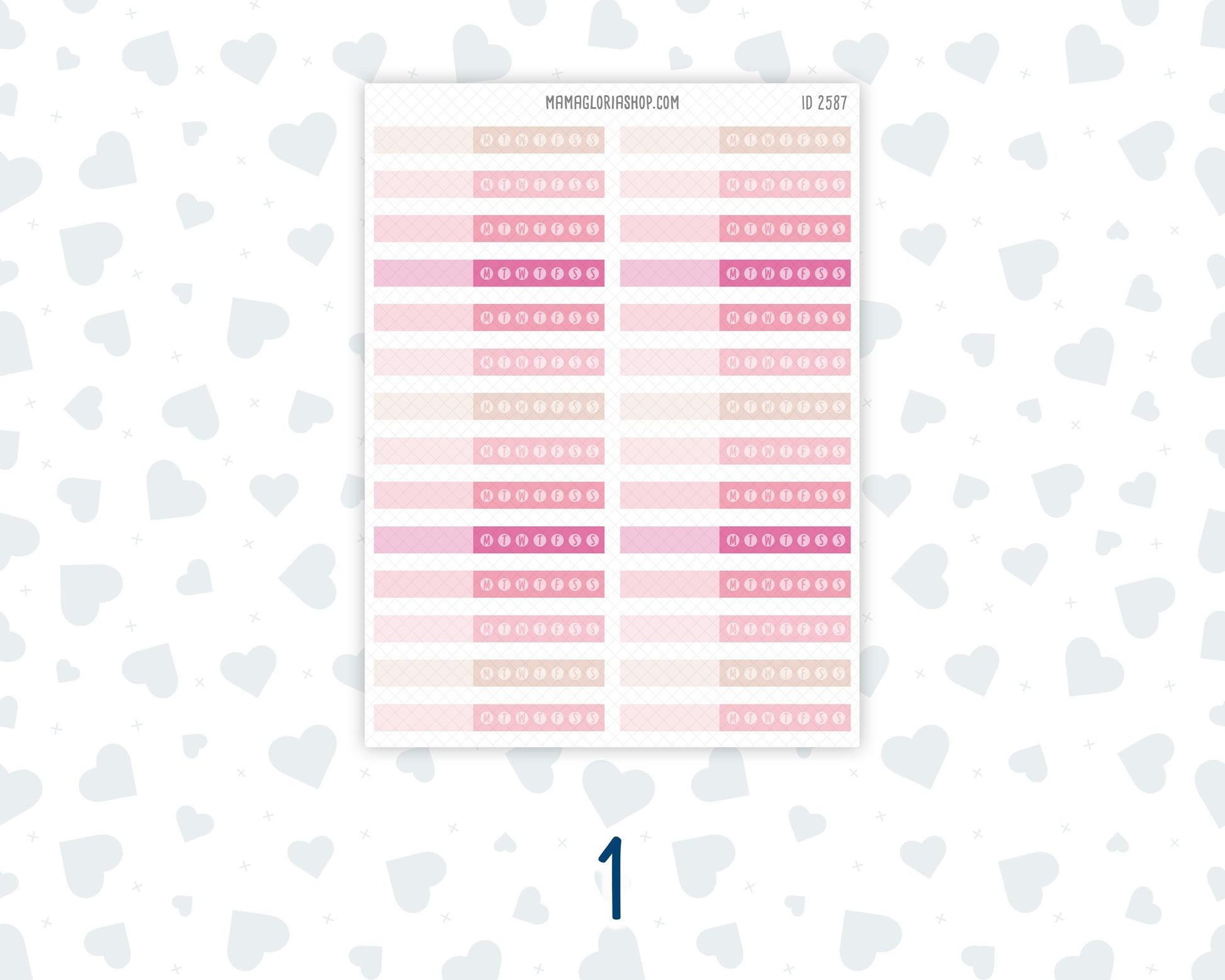 Hobonichi Weeks Weekly Tracker Stickers | Habit Tracker Stickers | Functional Planner Stickers | Weekly Checklist