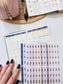 Hobonichi Weeks Monthly Day Headers | Monthly Planner Stickers |Functional Planner Stickers | Month View Labels