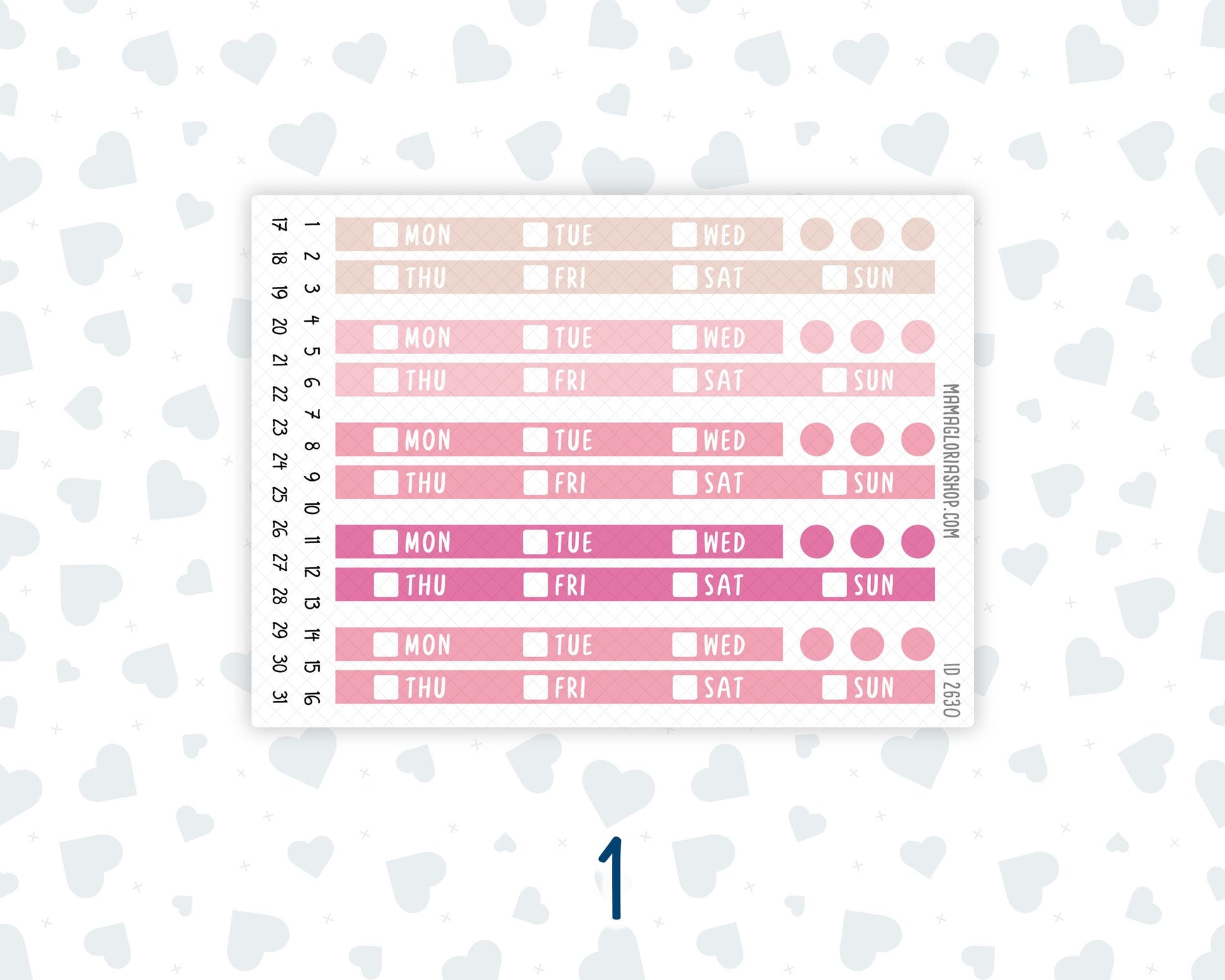 Hobonichi Cousin Weekly Date Covers | A5 Weekly Date Stickers | Hobonichi Cousin Weekly Headers | Functional Planner Stickers