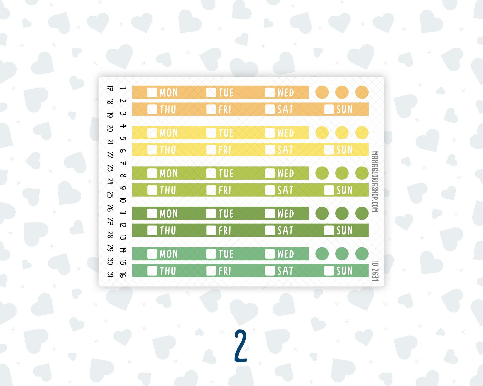 Hobonichi Cousin Weekly Date Covers | A5 Weekly Date Stickers | Hobonichi Cousin Weekly Headers | Functional Planner Stickers