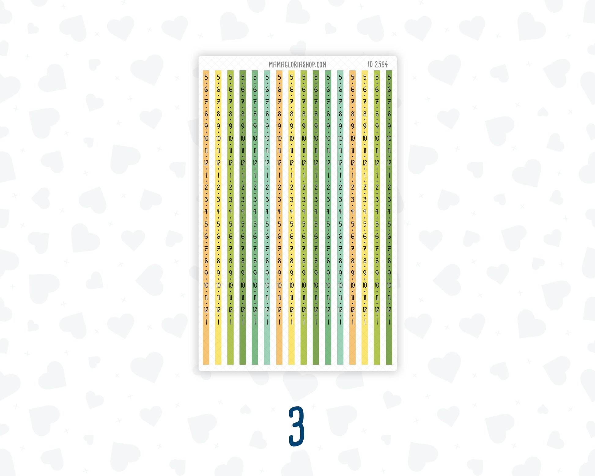 Hobonichi Cousin Time Strips | A5 Weekly Timeline Stickers | Hourly Schedule Labels | Time Blocking Planner Stickers