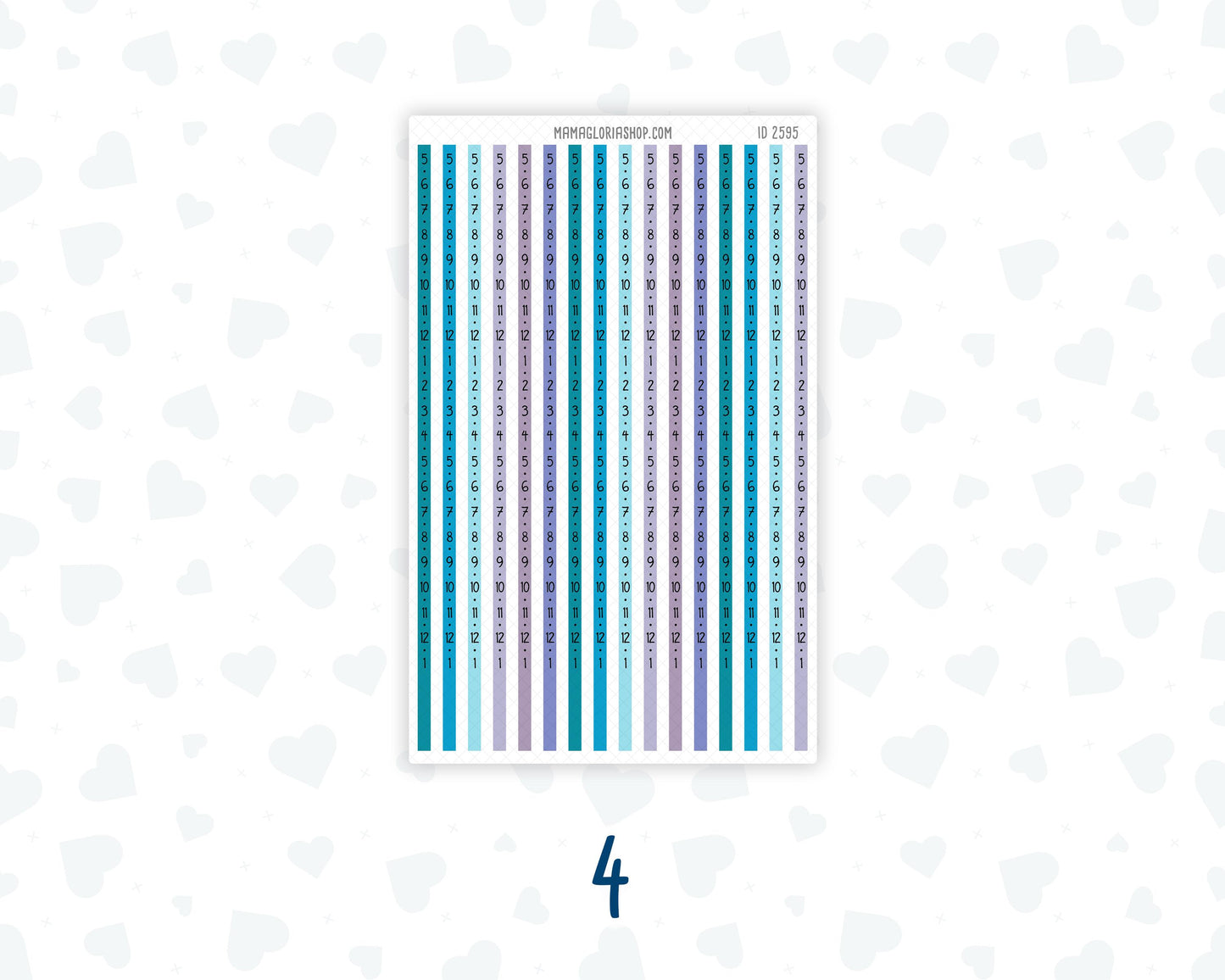 Hobonichi Cousin Time Strips | A5 Weekly Timeline Stickers | Hourly Schedule Labels | Time Blocking Planner Stickers