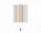Hobonichi Cousin Daily Time Strips | A5 Daily Timeline Stickers | Hourly Schedule Labels | Time Blocking Planner Stickers