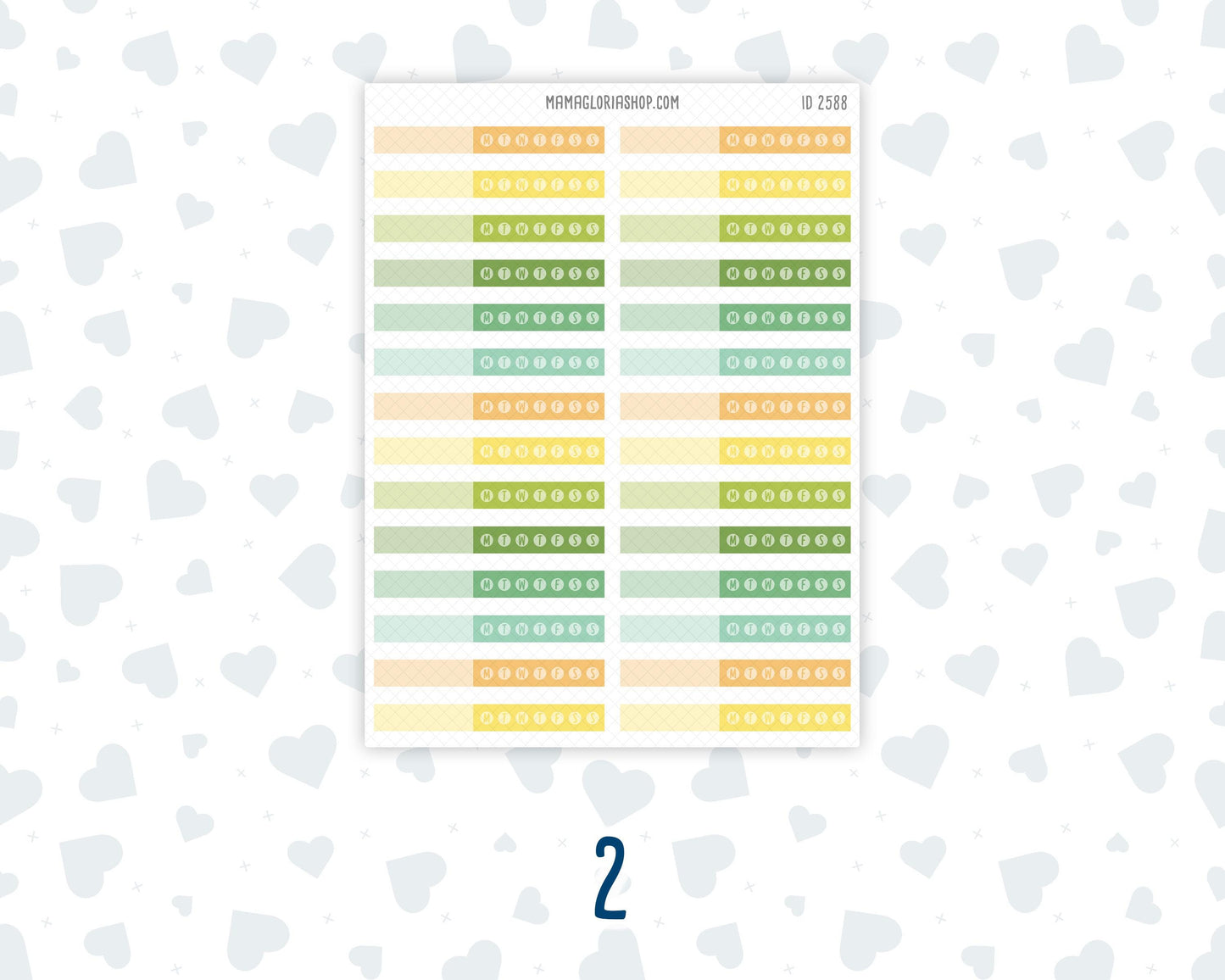 Hobonichi Weeks Weekly Tracker Stickers | Habit Tracker Stickers | Functional Planner Stickers | Weekly Checklist